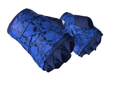 Hand Wraps | Cobalt Skulls